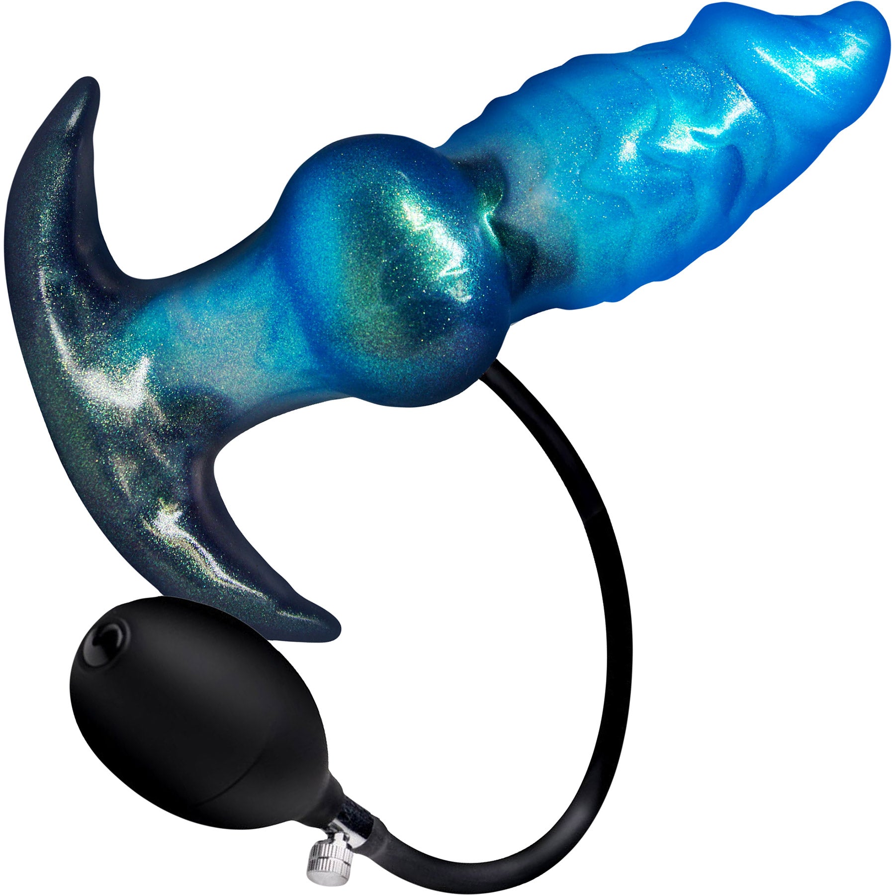 Blizzard Inflatable Silicone Anal Plug By Creature Cocks