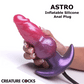 Astro Inflatable Silicone Anal Plug By Creature Cocks - In Motion
