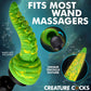 Tenta Head Silicone Wand Attachment By Creature Cocks