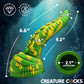 Tenta Head Silicone Wand Attachment By Creature Cocks