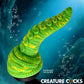 Tenta Head Silicone Wand Attachment By Creature Cocks