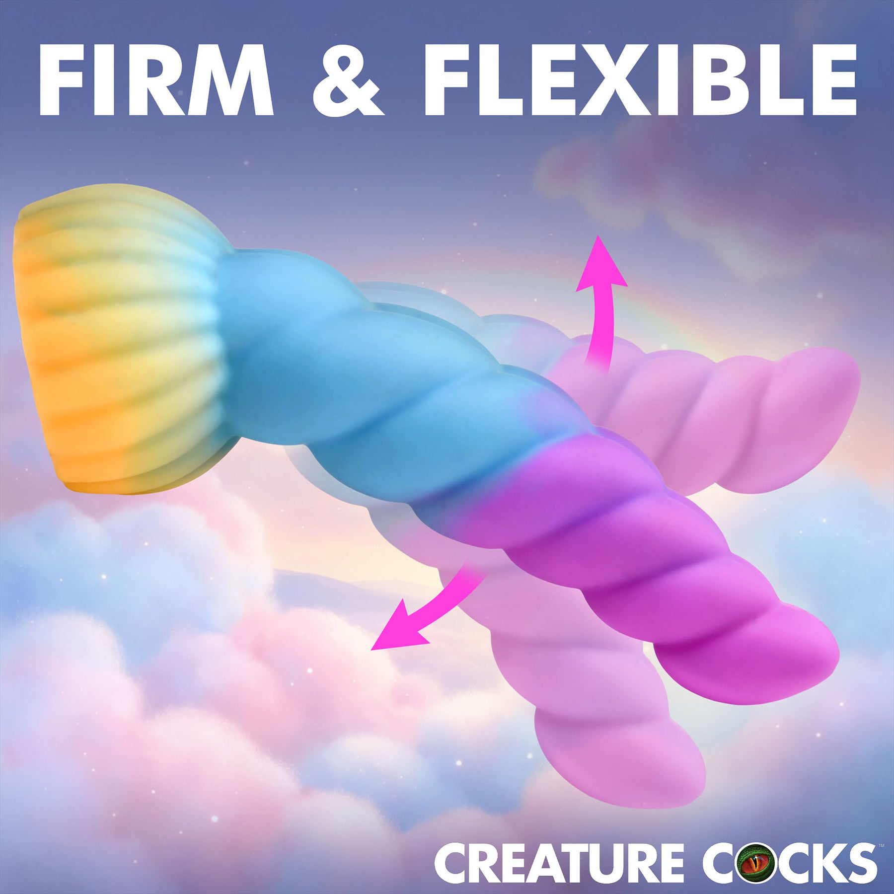 Unicorn Head Silicone Wand Attachment By Creature Cocks
