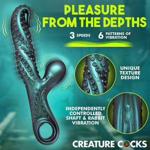 Vibropus Rechargeable Rabbit Vibrator By Creature Cocks