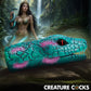 Python Vibrating Rechargeable Masturbator By Creature Cocks