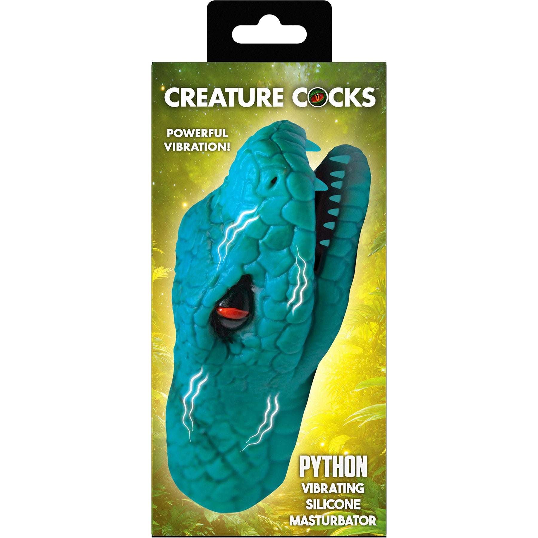 Python Vibrating Rechargeable Masturbator By Creature Cocks