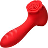 Bloomgasm Caress Rotating Bead Dual Use Silicone Vibrator