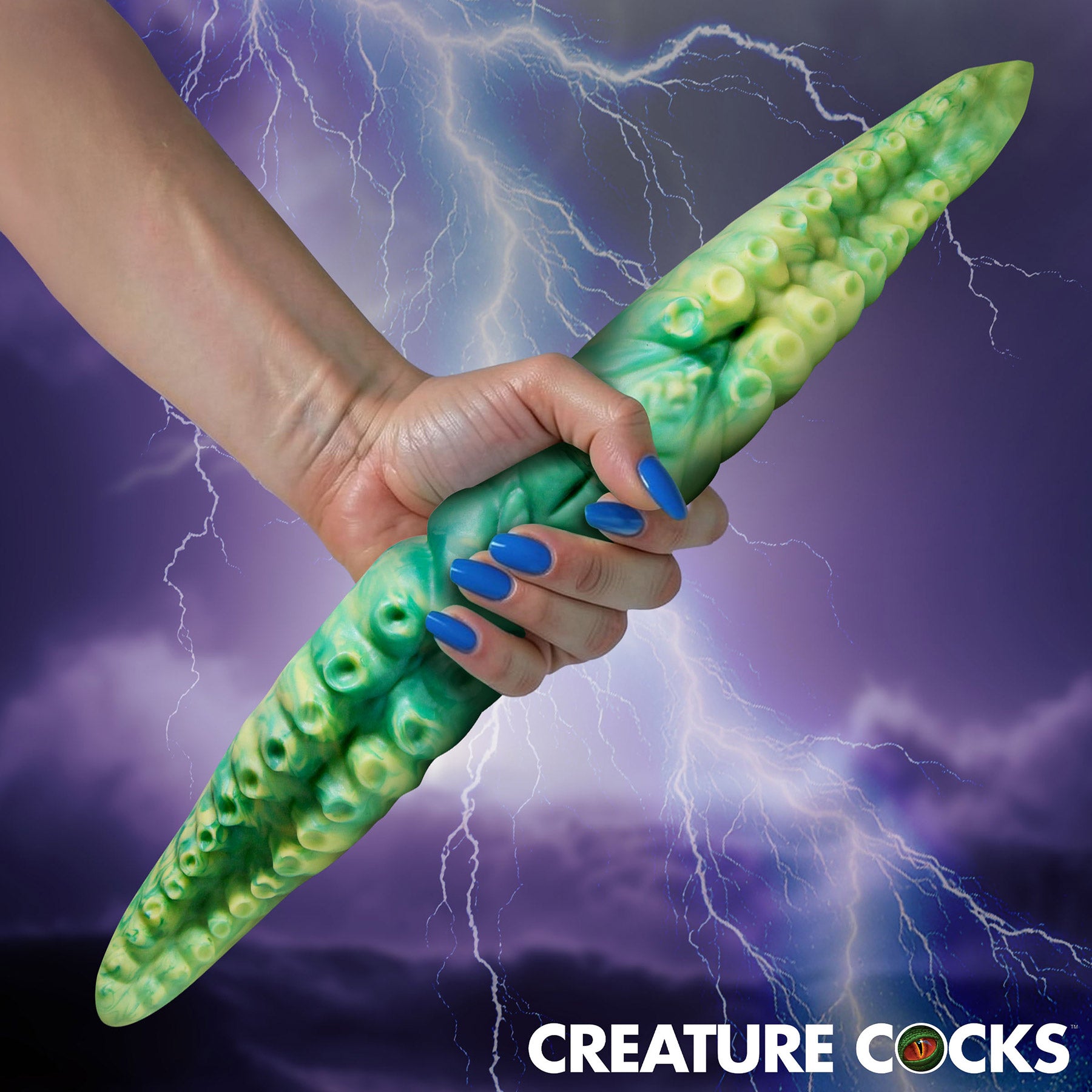 Dual Kraken Silicone Double Dildo By Creature Cocks