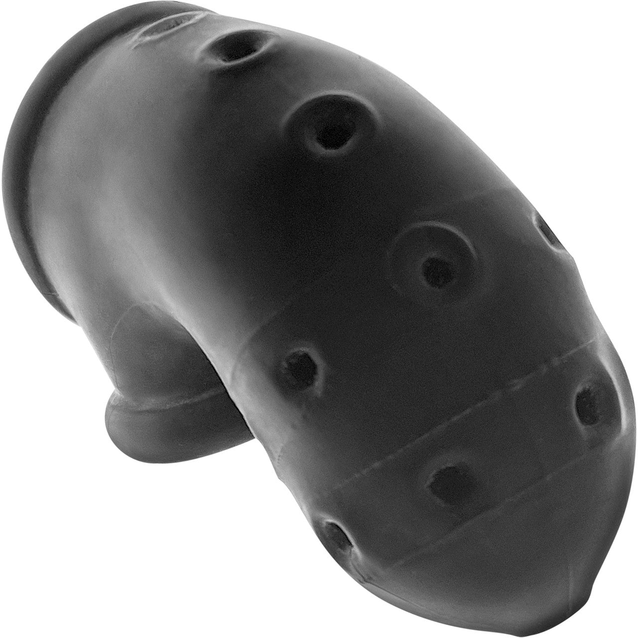 Oxballs Airlock Vented Chastity Cage - Black Ice