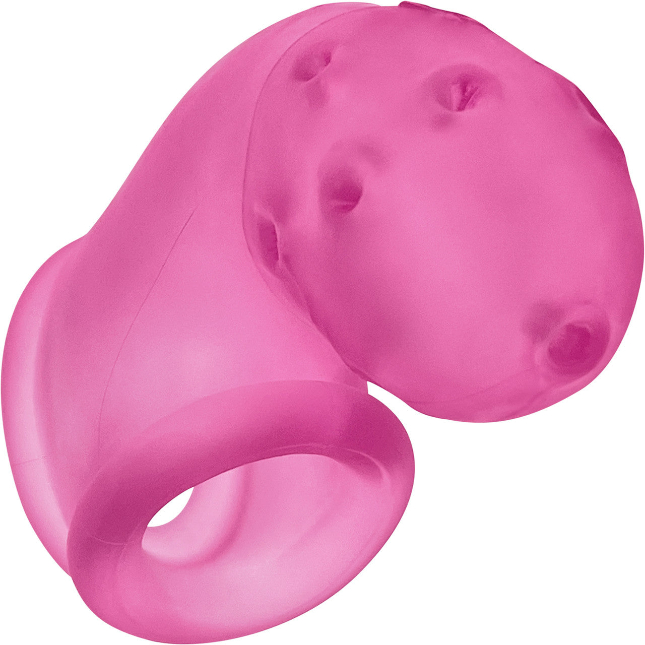 Oxballs Airlock Vented Chastity Cage - Pink Ice