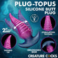 PlugTopus Silicone Fantasy Butt Plug By Creature Cocks