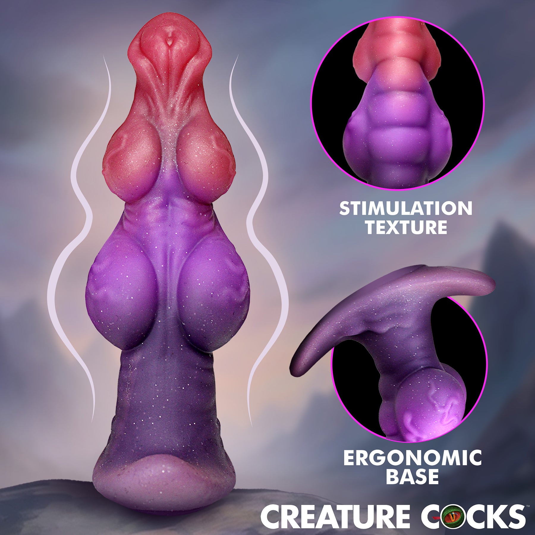 Dragon Master Silicone Butt Plug By Creature Cocks