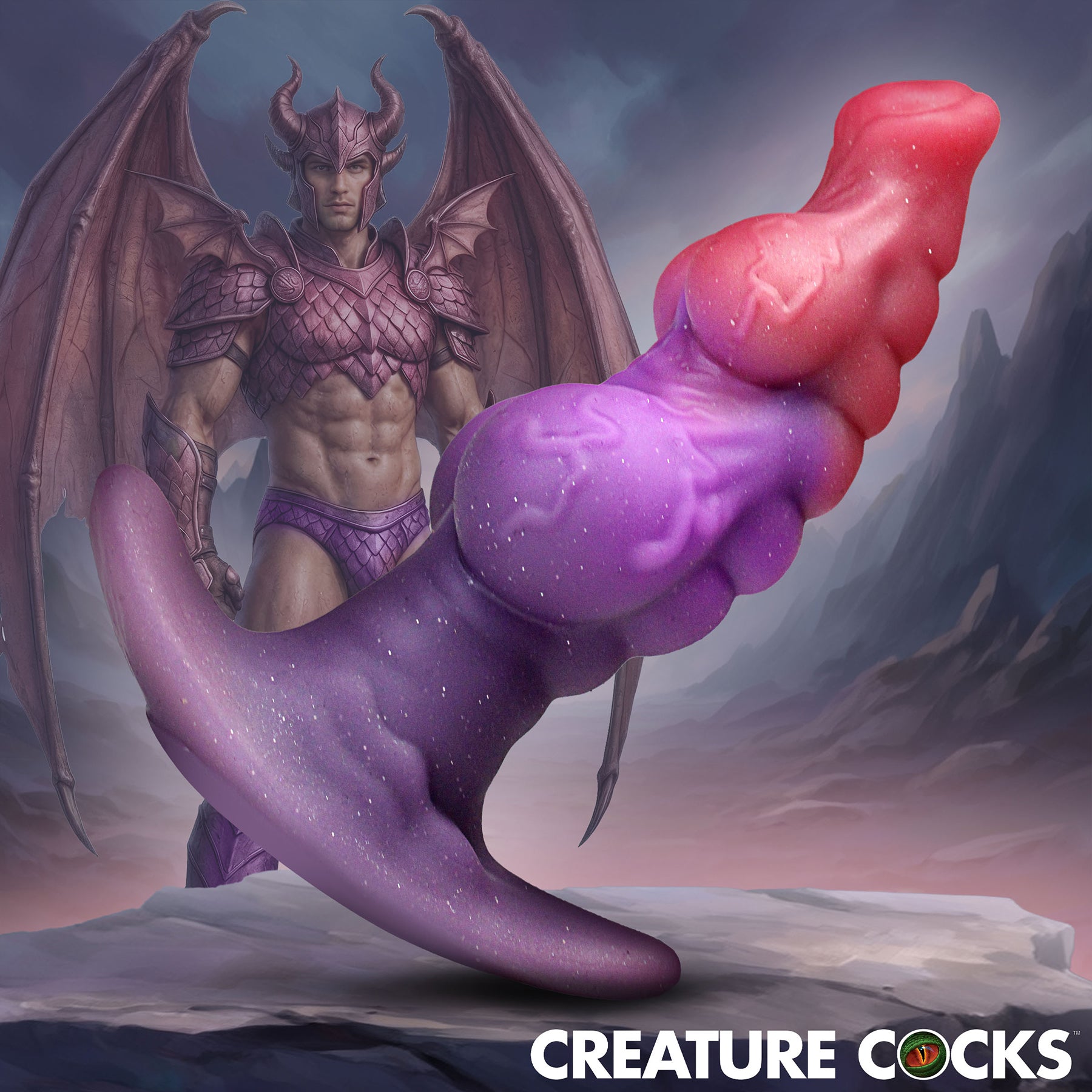 Dragon Master Silicone Butt Plug By Creature Cocks