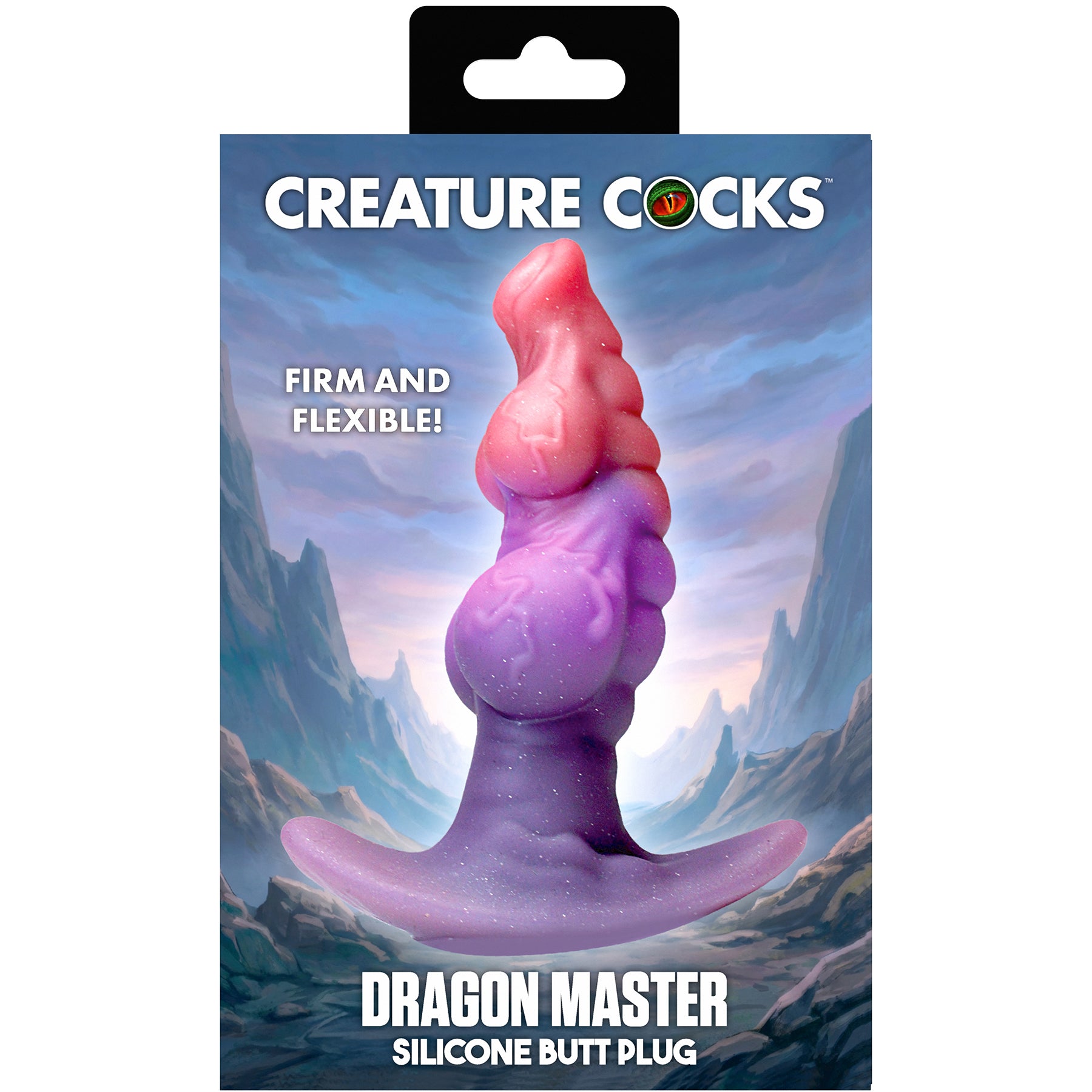 Dragon Master Silicone Butt Plug By Creature Cocks