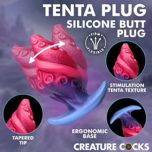 Tenta Plug Silicone Fantasy Butt Plug By Creature Cocks