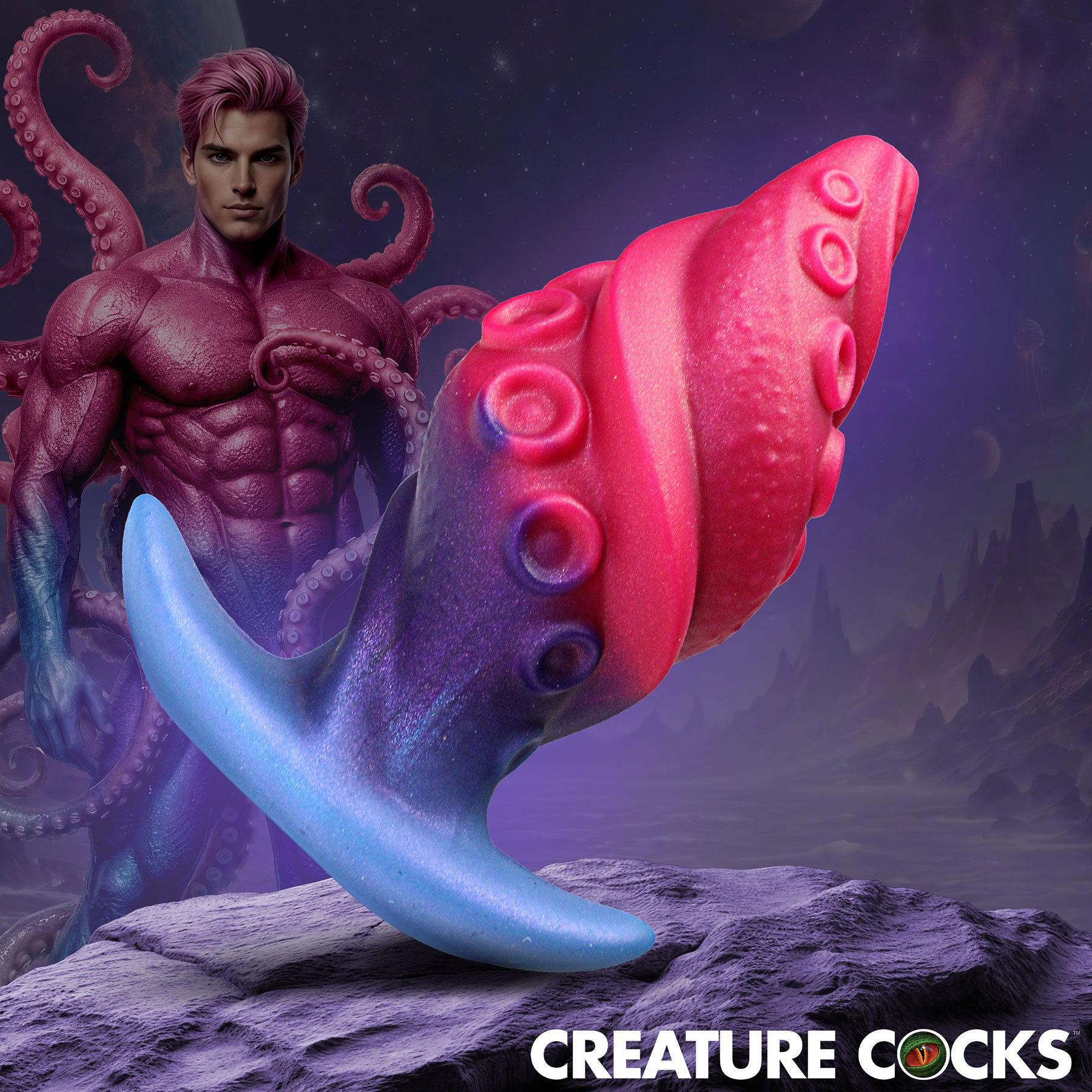 Tenta Plug Silicone Fantasy Butt Plug By Creature Cocks