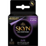 Lifestyles SKYN Elite Non Latex Lubricated Condoms 3 Pack