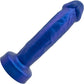 Amante Triple Density Premium 8.5" Silicone Dildo By Uberrime - Color Shift Blue