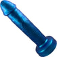 Amante Triple Density Premium Silicone Dildo By Uberrime - Color Shift Blue