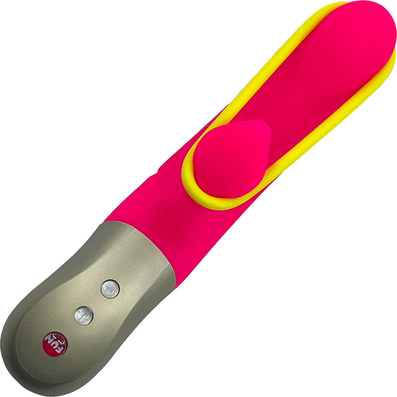 Fun Factory Amorino Rechargeable Waterproof Dual Stimulation Vibrator - Pink