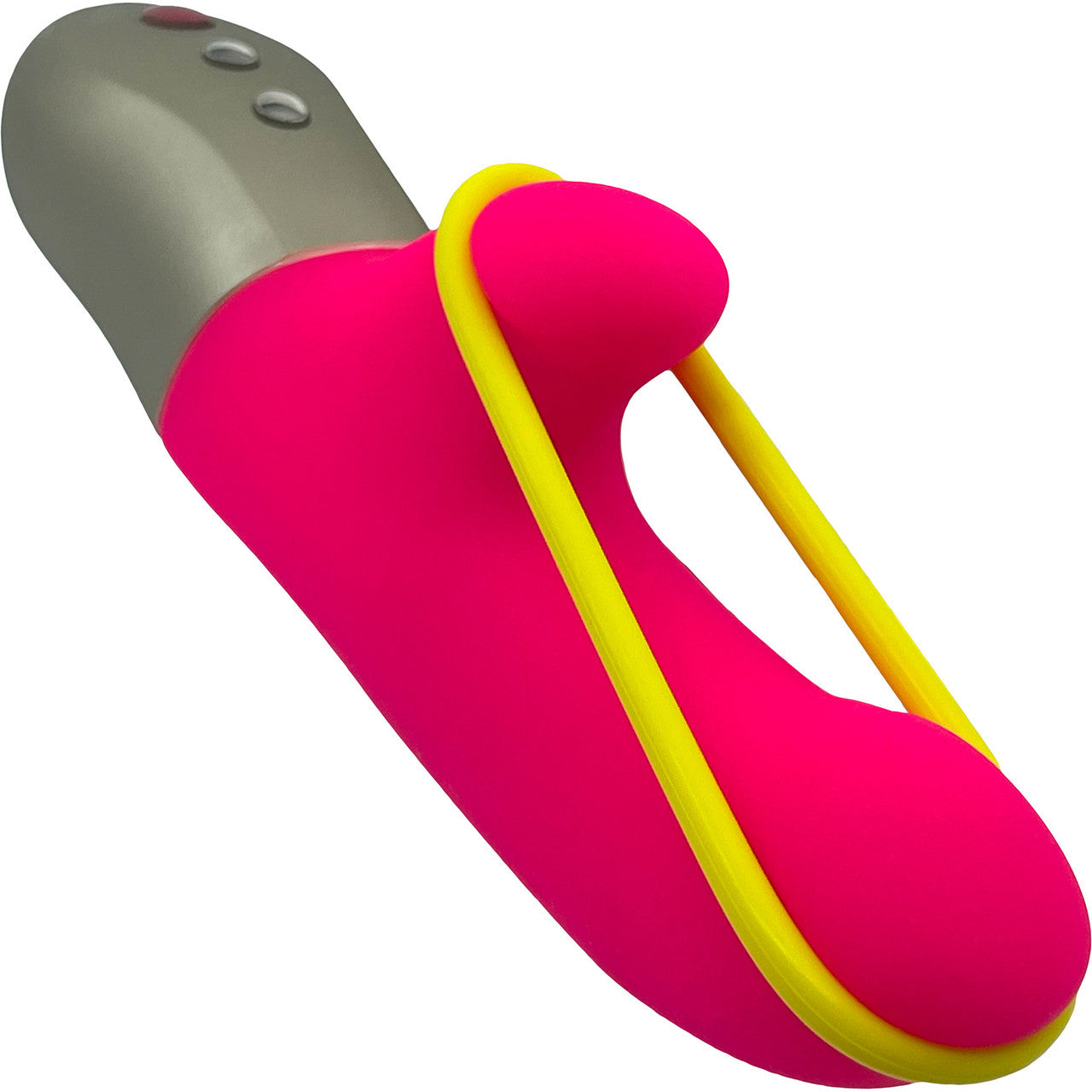 Fun Factory Amorino Rechargeable Waterproof Dual Stimulation Vibrator - Pink