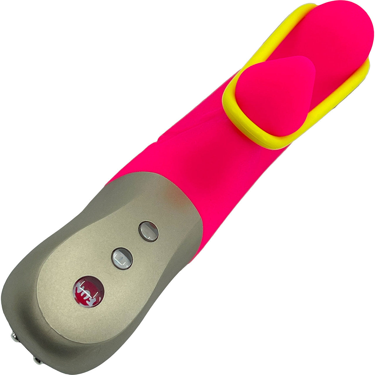 Fun Factory Amorino Rechargeable Waterproof Dual Stimulation Vibrator - Pink