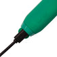 Je Joue Amour Bullet Silicone Vibrator With Fluttering Heart Tip - Emerald Green
