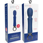 PrimO Wand Rechargeable Waterproof Silicone Vibrator By Screaming O - Blueberry