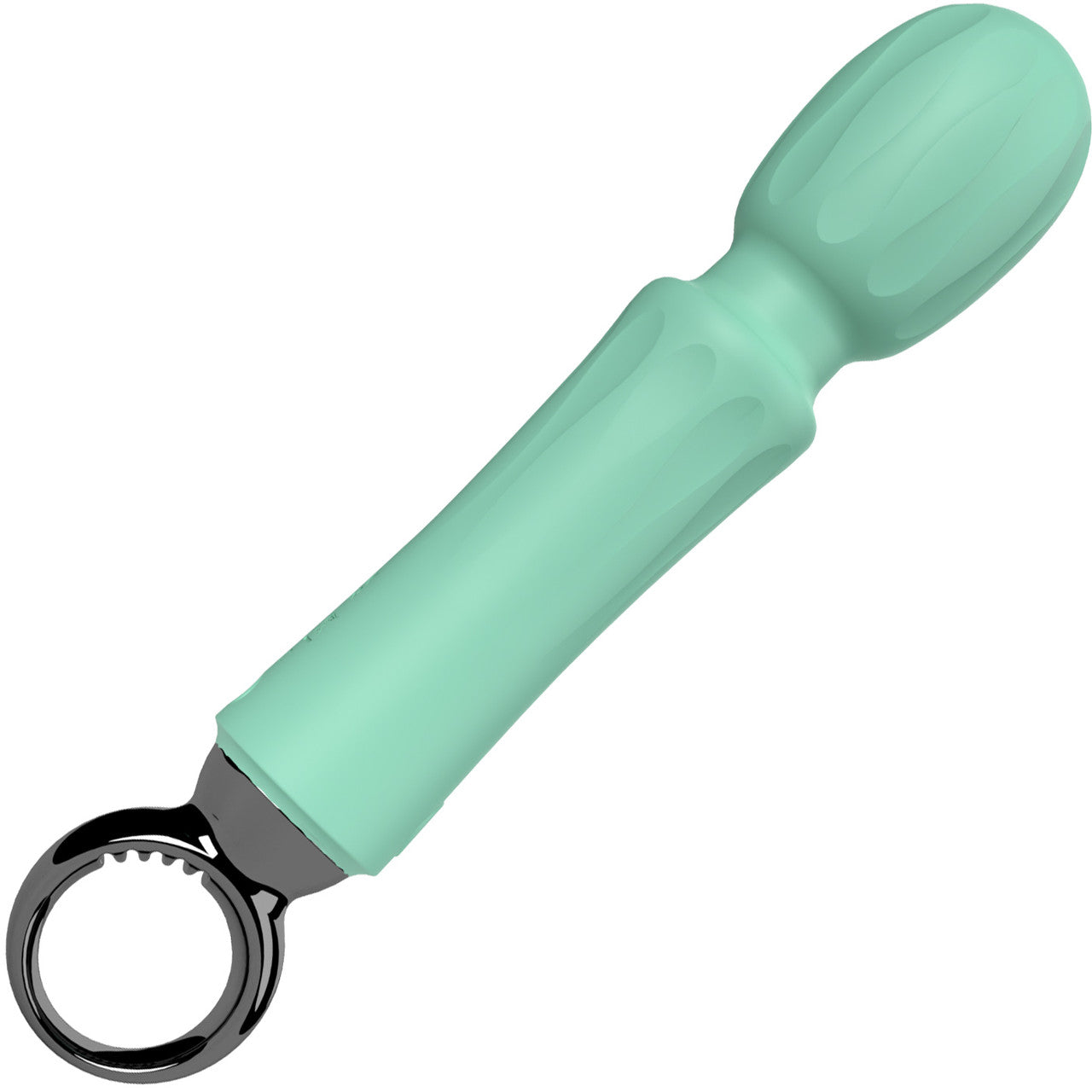 PrimO Wand Rechargeable Waterproof Silicone Vibrator By Screaming O - Kiwi Mint