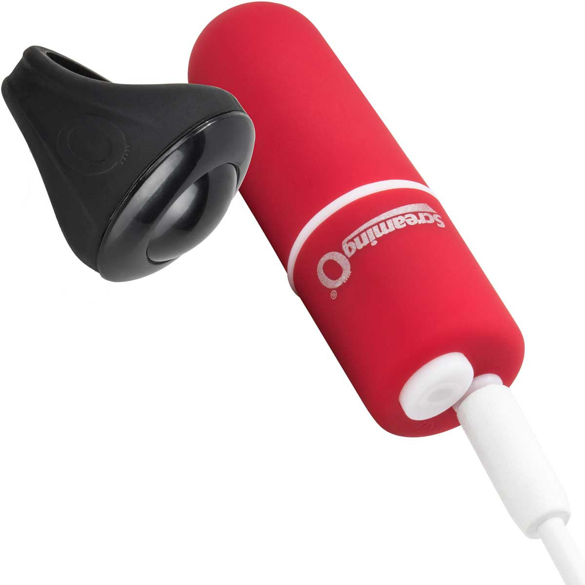 Charged My Secret Rechargeable 10 Function Remote Control Panty Vibe By Screaming O - Red