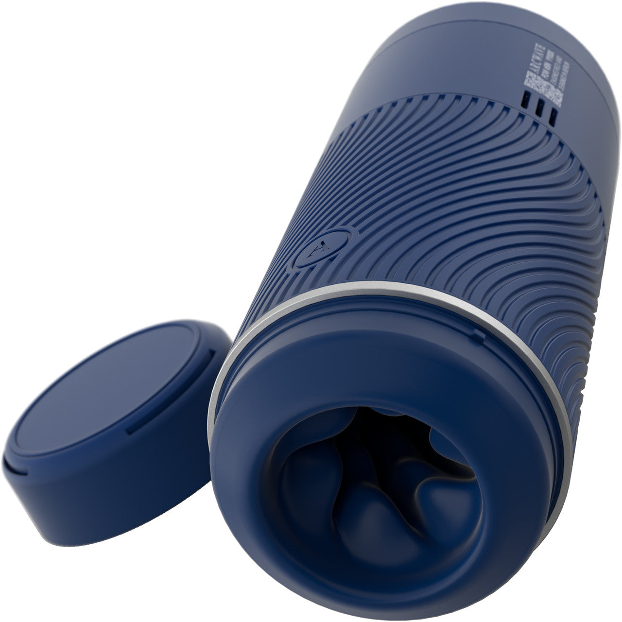 Arcwave POW Silicone Dual Entry Penis Stroker - Blue