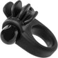 Charged Skooch Vibrating Silicone Cock Ring By Screaming O - Black