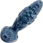 Pris Toys Asteroid Textured Silicone 4.5 Inch Anal Plug - Deep Space