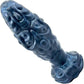 Pris Toys Asteroid Textured Silicone 4.5 Inch Anal Plug - Deep Space