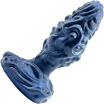 Pris Toys Asteroid Textured Silicone 3.5 Inch Anal Plug - Deep Space