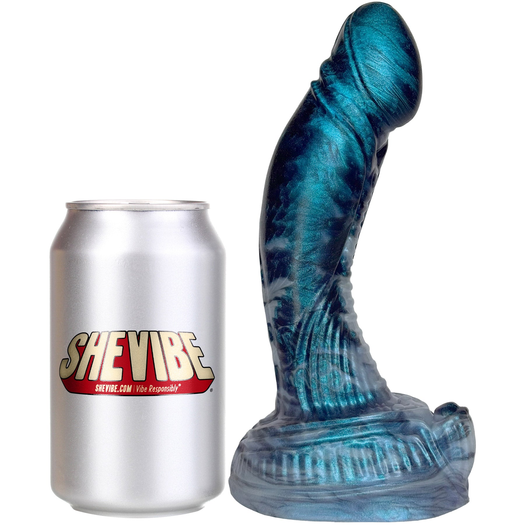 The Atlan Biomechanical Dildo By Uberrime - Large Size - Size Reference