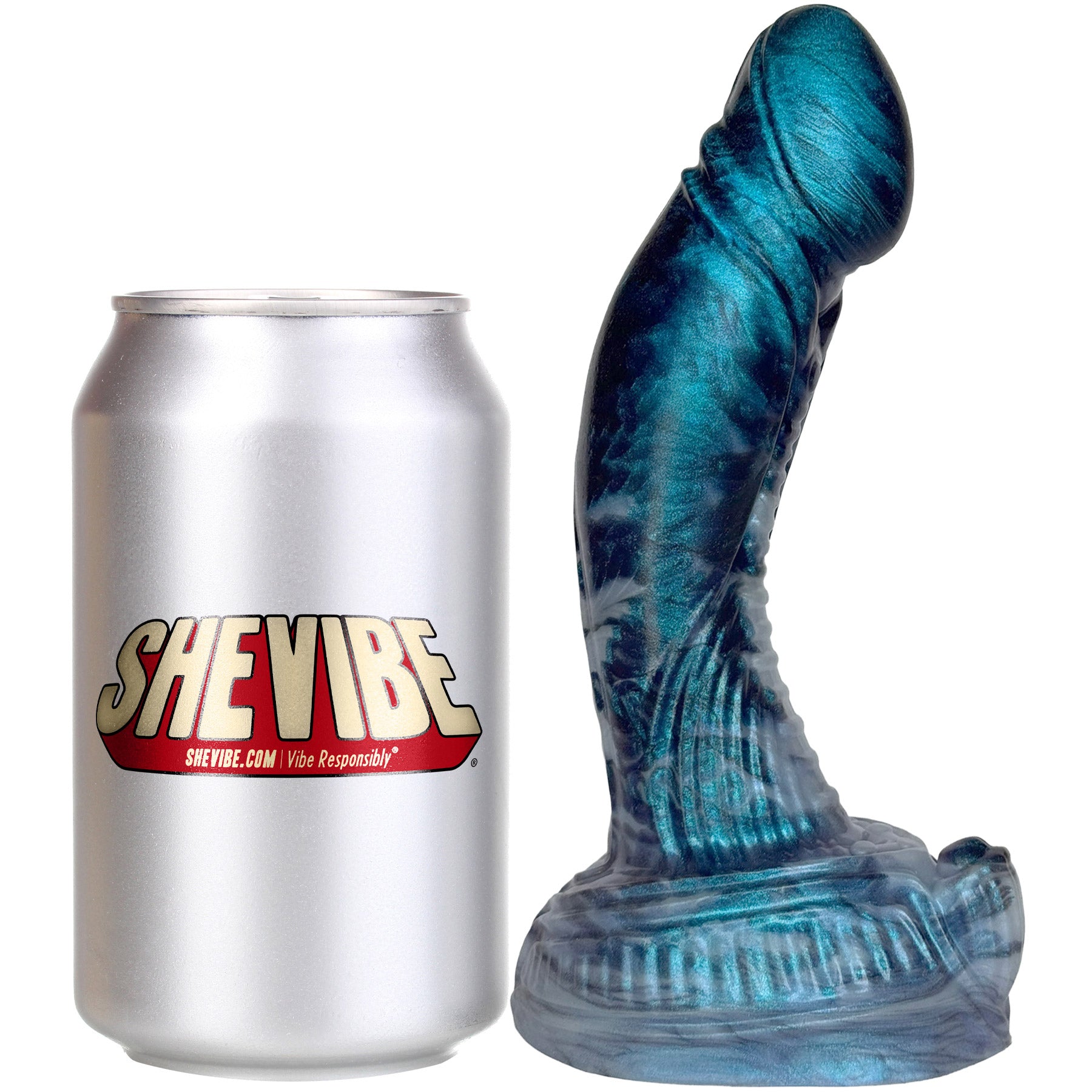 The Atlan Biomechanical Dildo By Uberrime - Small Size - Size Reference