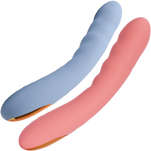 SVAKOM AVA NEO Waterproof Rechargeable Interactive Thrusting Silicone Vibrator - Both
