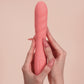 SVAKOM AVA NEO Waterproof Rechargeable Interactive Thrusting Silicone Vibrator - Pink