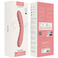 SVAKOM AVA NEO Waterproof Rechargeable Interactive Thrusting Silicone Vibrator - Pink