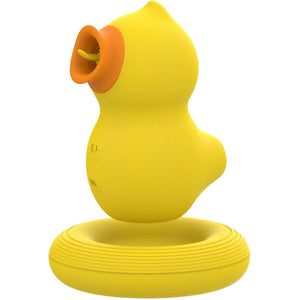 Tracy's Dog DucKing Sucking & Licking Rubber Duck Clitoral Silicone Pleasure Air Stimulator