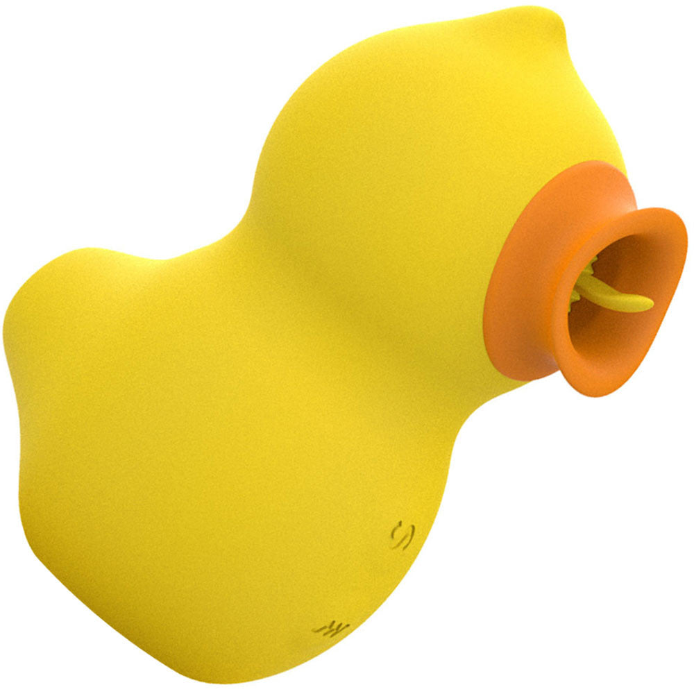 Tracy's Dog DucKing Sucking & Licking Rubber Duck Clitoral Silicone Pleasure Air Stimulator