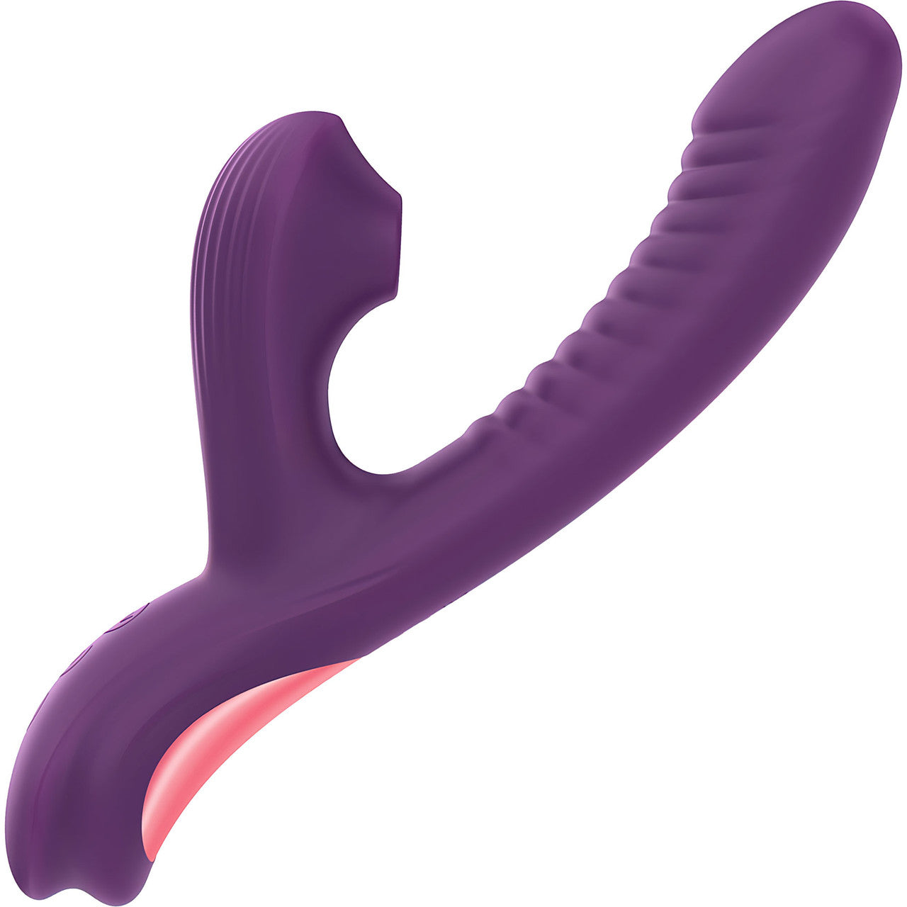 Tracy's Dog Beta Rabbit 3-in-1 Sucking, Swinging, Vibrating Rechargeable Silicone Rabbit Vibrator