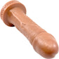 The Aveo Dual Density 8.5" Silicone Realistic Dildo By Uberrime - Caramel