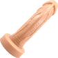 The Aveo Dual Density 8.5" Silicone Realistic Dildo By Uberrime - Vanilla