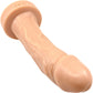 The Aveo Dual Density 8.5" Silicone Realistic Dildo By Uberrime - Vanilla