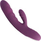 SVAKOM Avery Rechargeable Waterproof Silicone Dual Stimulation Vibrator - Purple