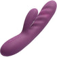 SVAKOM Avery Rechargeable Waterproof Silicone Dual Stimulation Vibrator - Purple