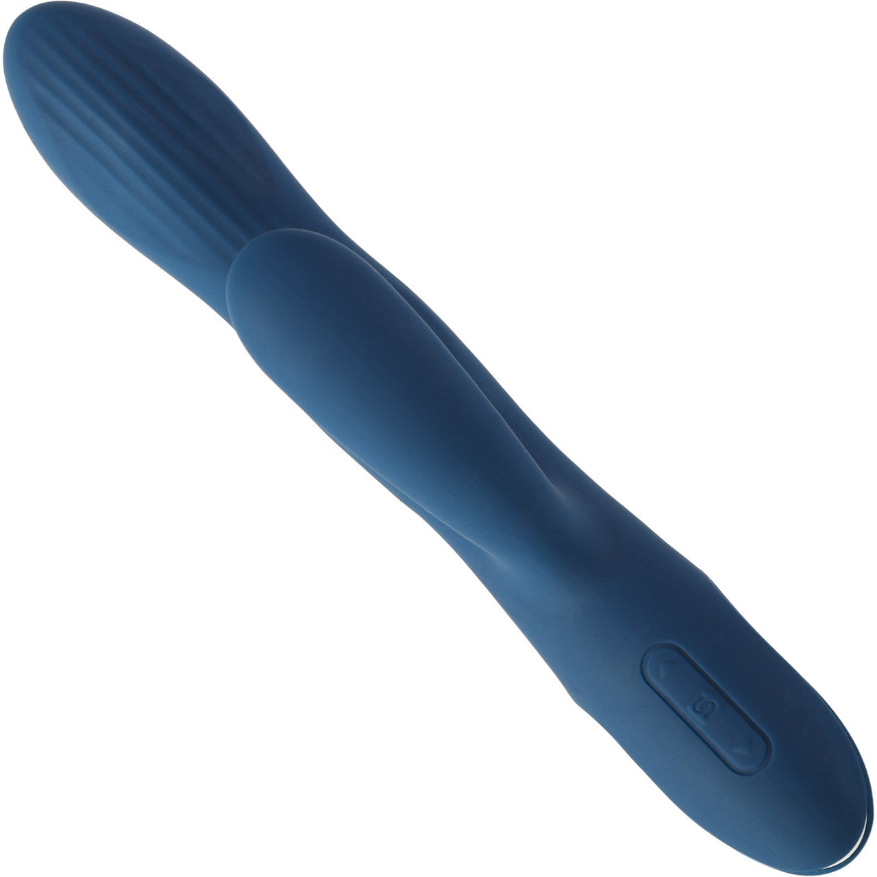 SVAKOM Aylin Rechargeable Waterproof Silicone Dual Stimulation Vibrator - Blue