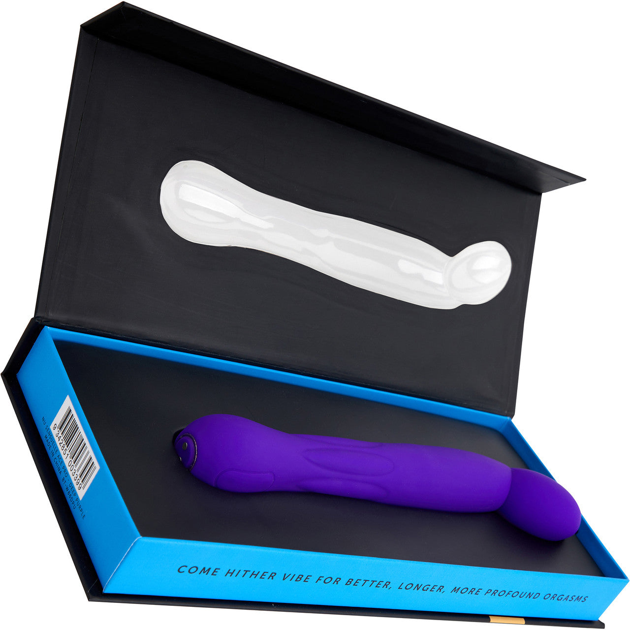 Multi-Play Ace Pro Waterproof Silicone G-Spot Vibrator With Oscillating Head By Nu Sensuelle - Purple