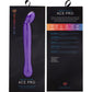 Multi-Play Ace Pro Waterproof Silicone G-Spot Vibrator With Oscillating Head By Nu Sensuelle - Purple